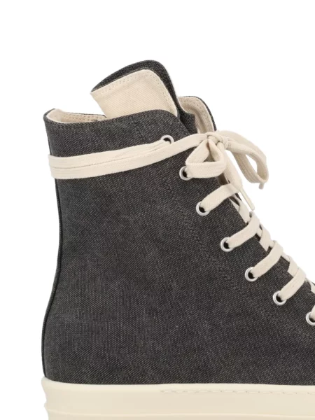 Sneakers Rick Owens Drkshdw με κορδόνια με δαντέλα γκρι