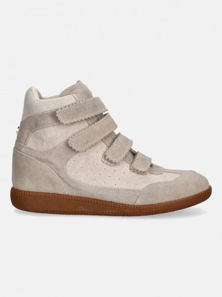 Steve Madden sneakersy zamszowe Mustang beżowe