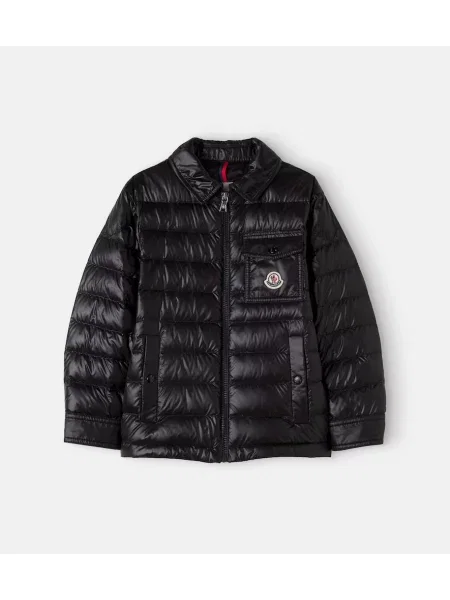 Gyerek pehelydzseki Moncler Enfant fekete