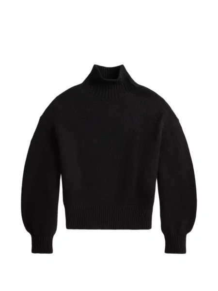 Μεταξωτό καρό polo Polo Ralph Lauren με αυτόγραφο μαύρο