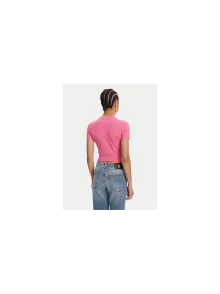 Versace Jeans Couture Póló Slim Fit rózsaszín