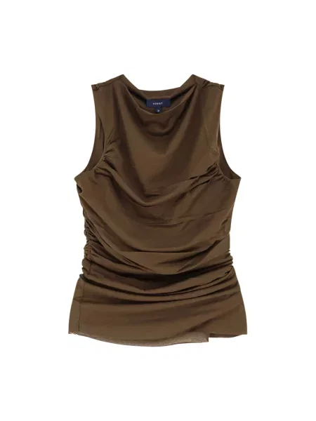 Top Soeur bez rękawów brązowy