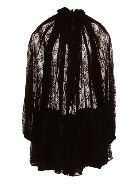 Odgovarati mini haljina Patou s čipkom crna