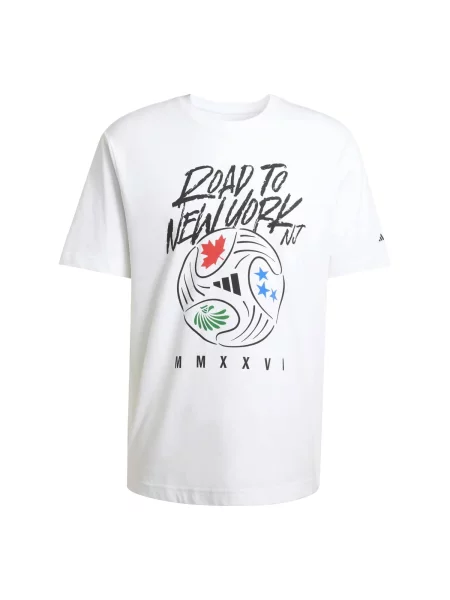 ADIDAS SPORTSWEAR Tricou funcțional albastru / roșu / negru alb