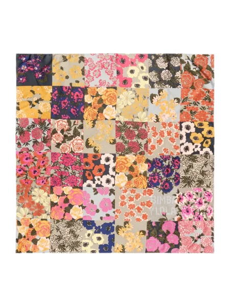 Fular Bimba Y Lola cu model floral verde