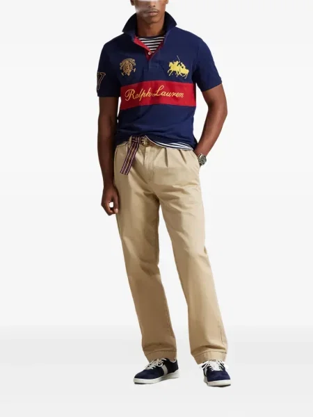 Кожени чорапи Polo Ralph Lauren с отворена пета с пейсли десен бяло