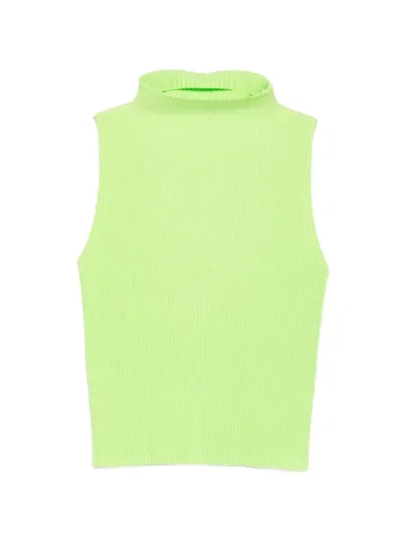 Vestă Homme Plisse Issey Miyake fără mâneci verde