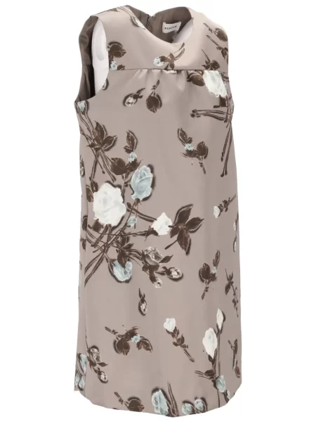 Rochie P.a.r.o.s.h. cu model floral de costum