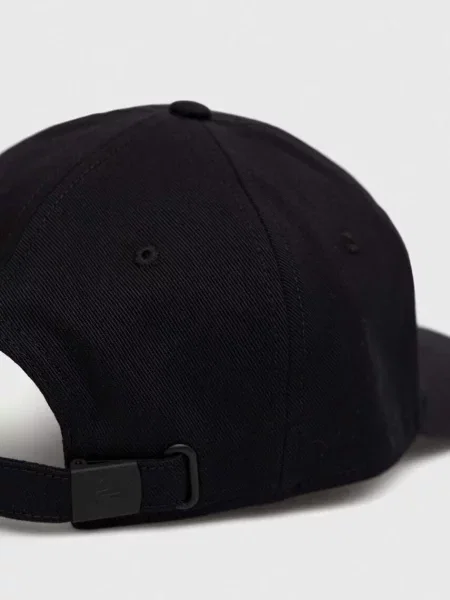 Кепка Lacoste с аппликацией черная