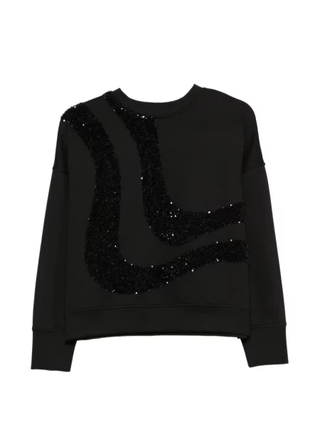 Hanorac Emporio Armani cu paiete negru