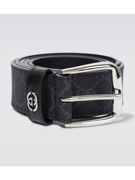 Curea Gucci din piele negru