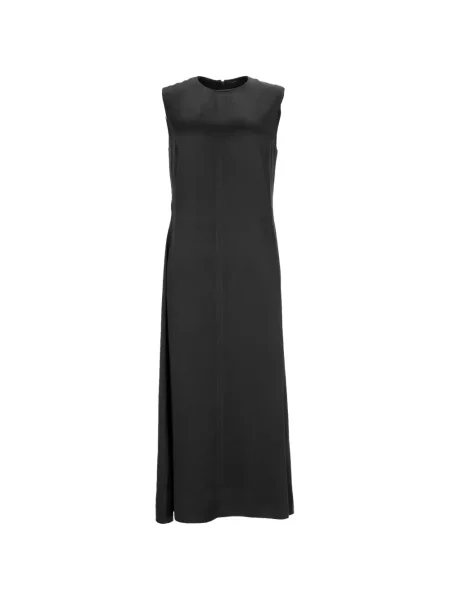 Rochie maxi Joseph fără mâneci negru