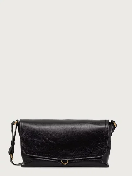 Gianni Chiarini geantă crossbody pentru femei din piele EUGENIA negru