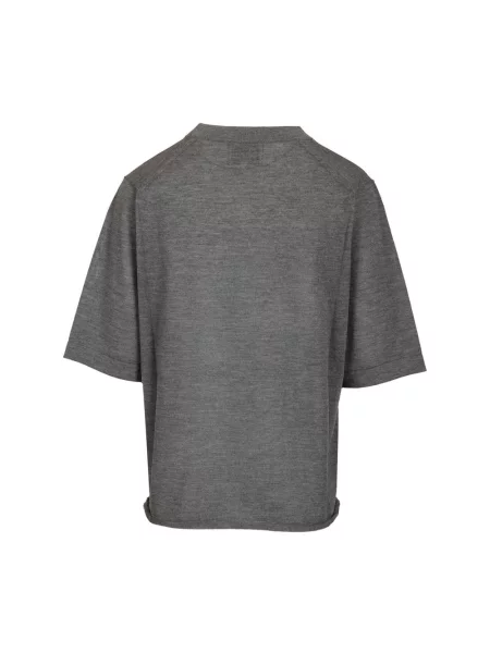 Sweter Loulou De Saison z kaszmiru szary