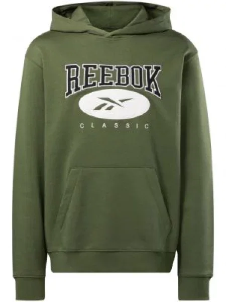 Hanorac cu glugă Reebok cu broderie