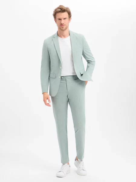 Finshley & Harding garnitur Mężczyźni Modern Fit 25 zielony