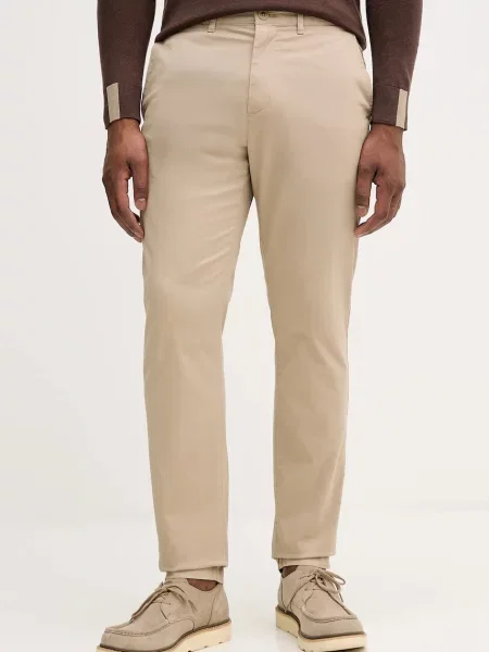 Tommy Hilfiger kalhoty s béžové