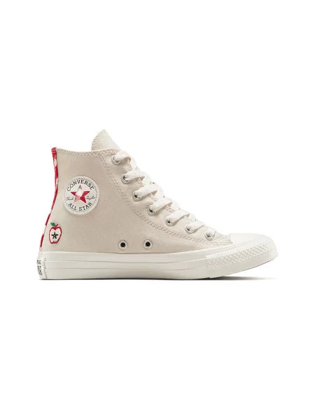 Converse Chuck Taylor All Star Checkered Accents KobietyDzieci Buty sportowe Converse Beige Size: 4 beżowe