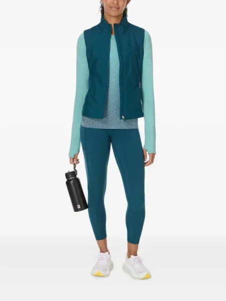 Tajice Sweaty Betty visoki struk zelena
