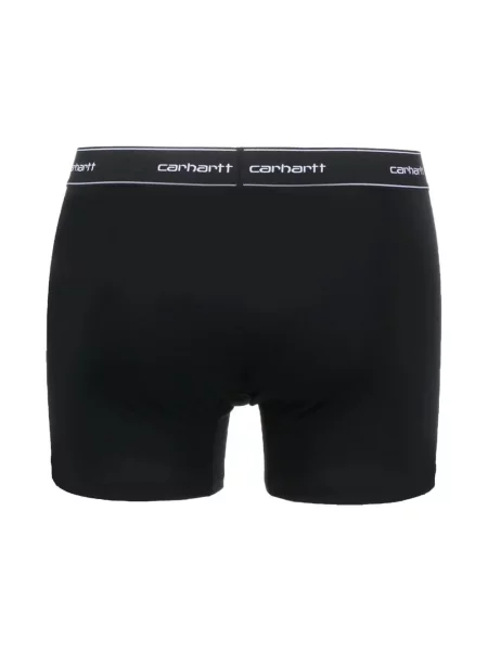 Boxerky Carhartt Wip s potiskem černé