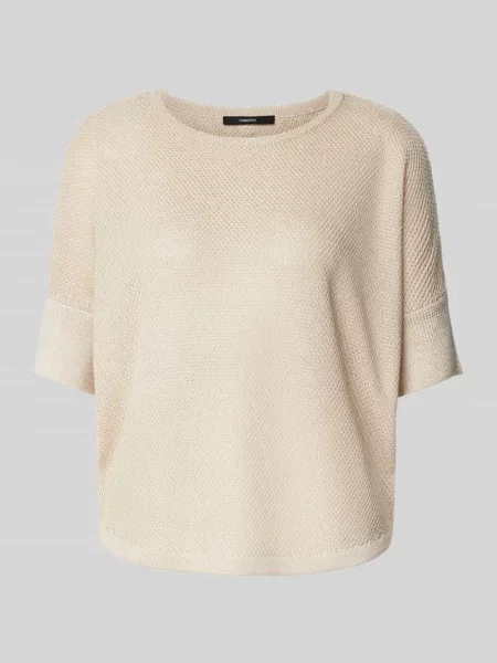 Sweter z dzianiny z prążkowanymi wykończeniami model ‘Telanor’ Someday
