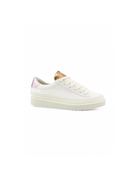 Sneakersy Panchic skórzane białe