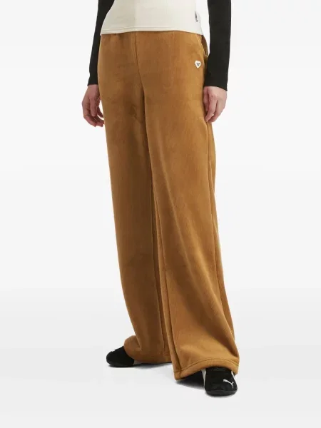 Spodnie :chocoolate w serca brązowe