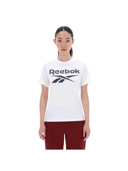 Reebok koszulka ID Big Logo z krótkim rękawem i okrągłym dekoltemunisex White Size: biała