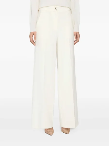 Pantaloni Genny alb