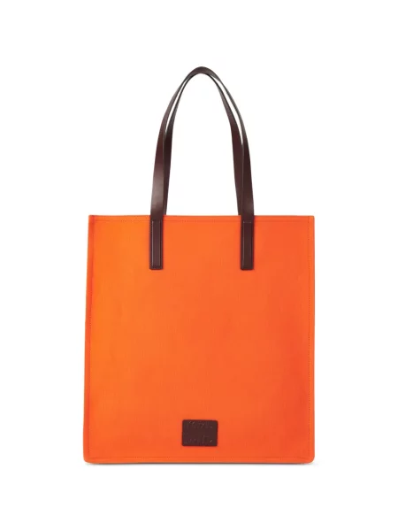 Taška Paul Smith s autogramem oranžová