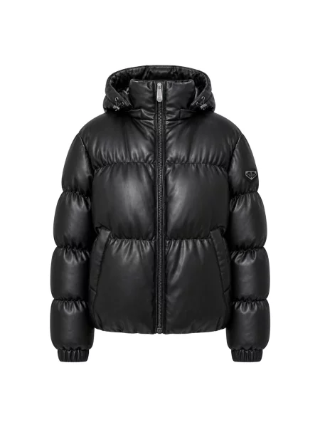 Kurtka skórzana Philipp Plein czarna