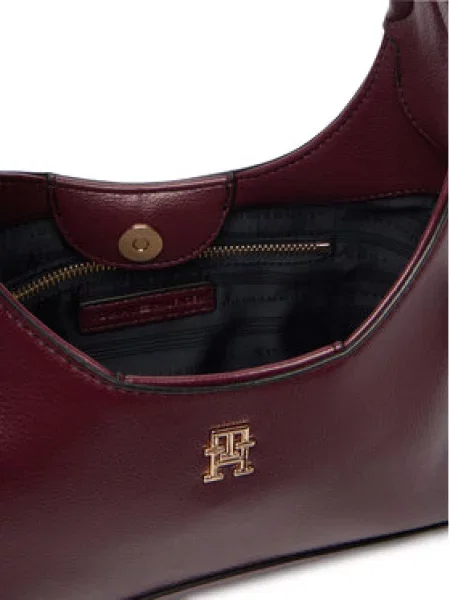 Tommy Hilfiger Táska Th Everyday Mini Hobo Bordó