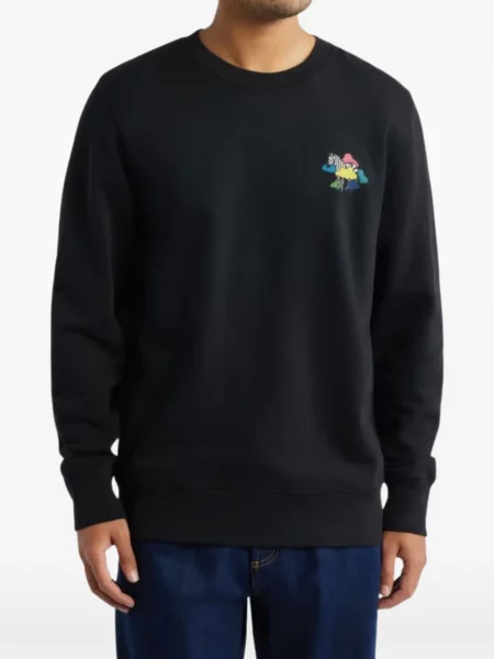 Hanorac Paul Smith cu model zebră negru