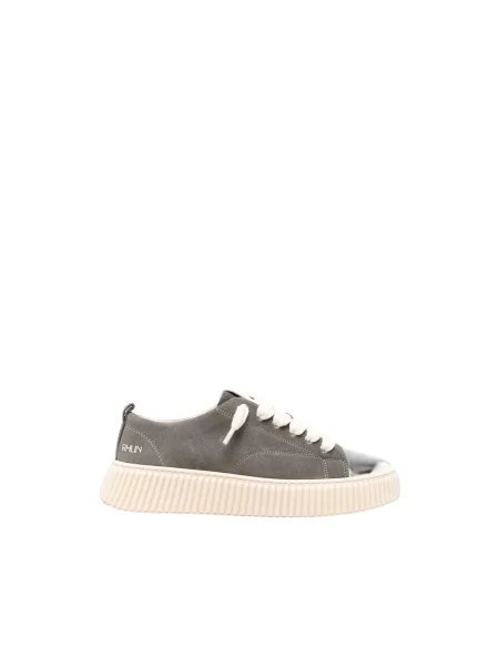 Sneakersy Rhun zamszowe szare