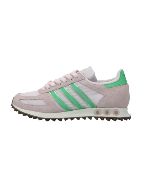 Sneakersy Adidas La Trainer zamszowe różowe