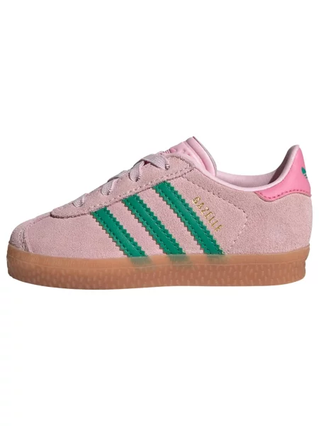 ADIDAS ORIGINALS Tenisky Gazelle zlatá růžová / starorůžová zelená