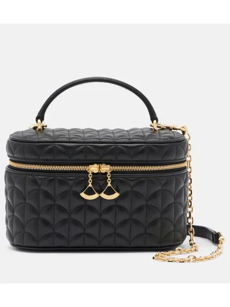 Geantă Bvlgari din piele negru