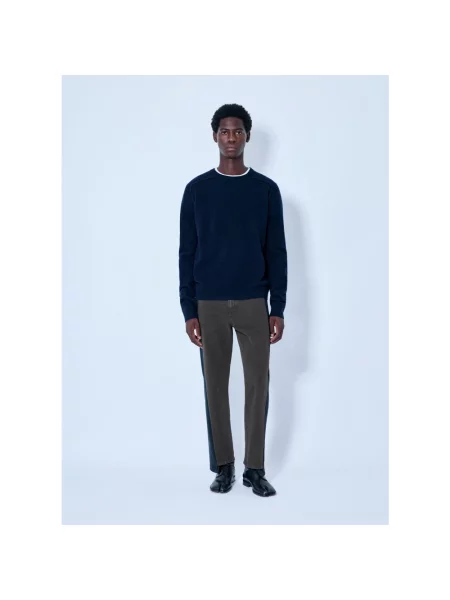 Sweter Maison Margiela wełniany niebieski