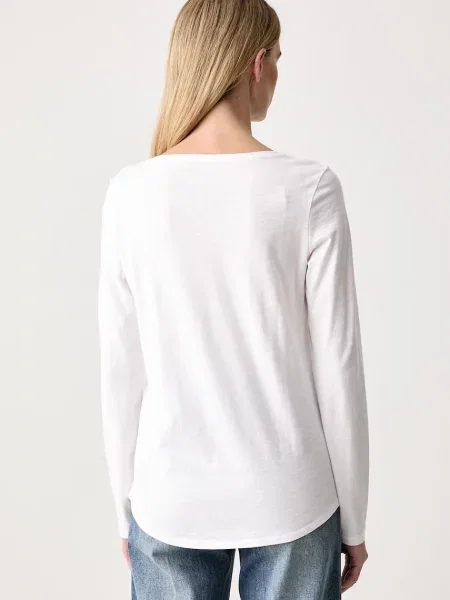 Sisley longsleeve biała
