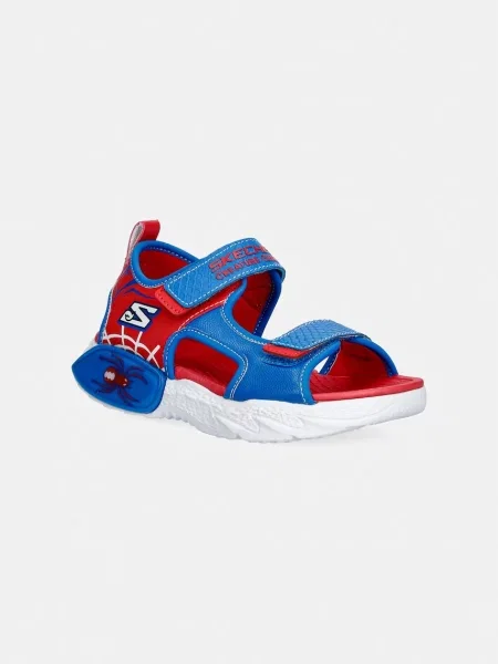 Skechers sandale s otvorenom petom za djecu CREATURE-SPLASH-BUGTACULAR crvena