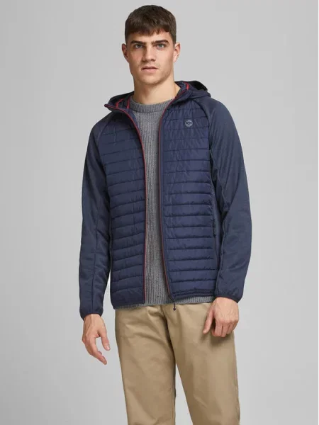 Jack & Jones Μπουφάν μεταβατικό Multi Qualited Σκούρο μπλε