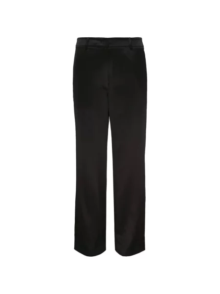 Pantaloni Club21 Collection din satin negru