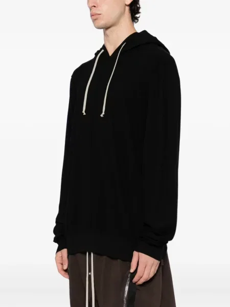 Суичър с качулка Rick Owens Drkshdw черно