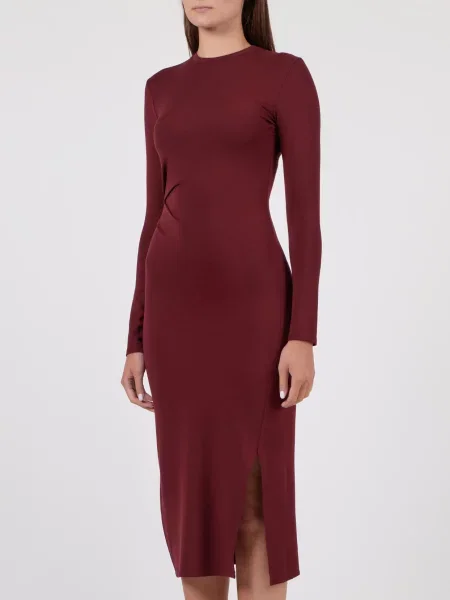 Платье Dkny бордовое