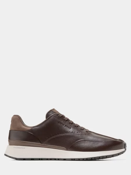 Шкіряні Кросівки повсякденні Cole Haan темно-коричневий коричневі