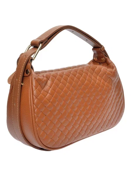 Geantă shopper Anna Luchini maro