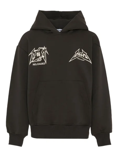 Bluza z kapturem dziecięca Msgm czarna