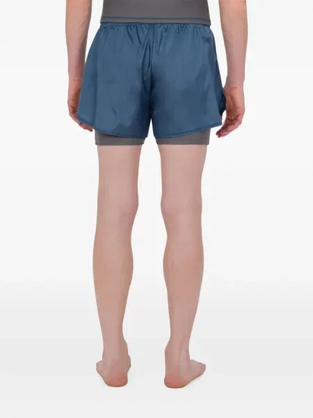 Pantaloni scurți Moschino cu imagine albastru