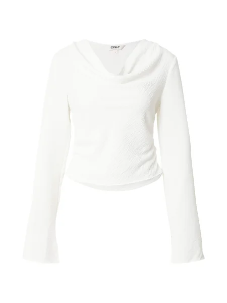 ONLY Tricou ONLMETTE' alb