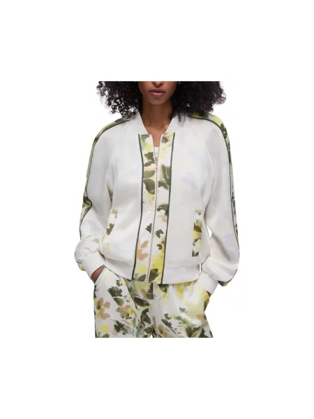 Kurtka Liu Jo z nadrukiem zielona